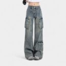 Women's Relaxed Fit/Loose Fit Cargo Pants