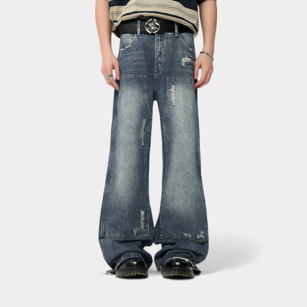 Men's Relaxed Fit/Loose Fit Jeans