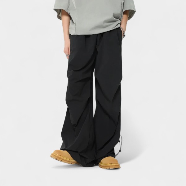 OREETA Cleanfit American Style Workwear Trousers 2024 Autumn Trendy Thin Straight-Leg Bundle Feet Casual Pants