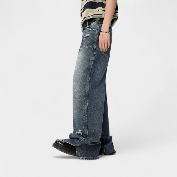 Men's Relaxed Fit/Loose Fit Jeans - Image 4