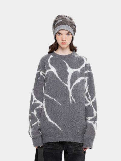 Women's Oversized Long sleeves Knitted Jumper
