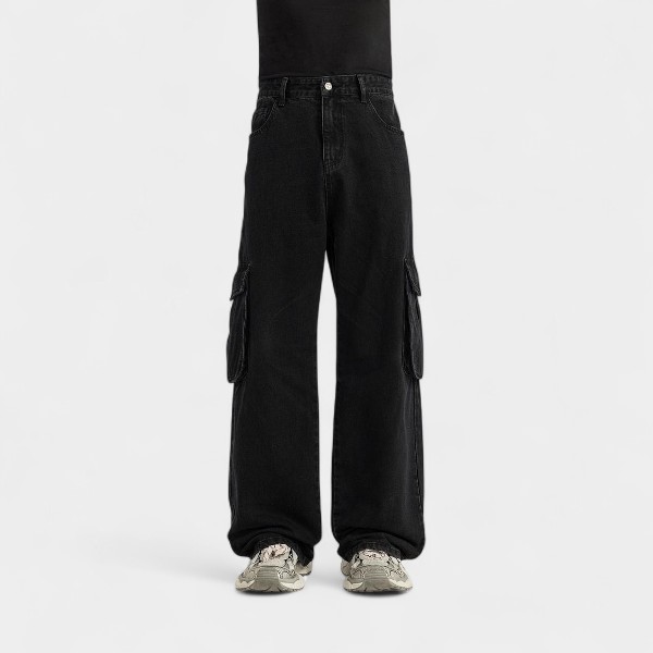 Men's Relaxed Fit/Loose Fit Cargo Pants