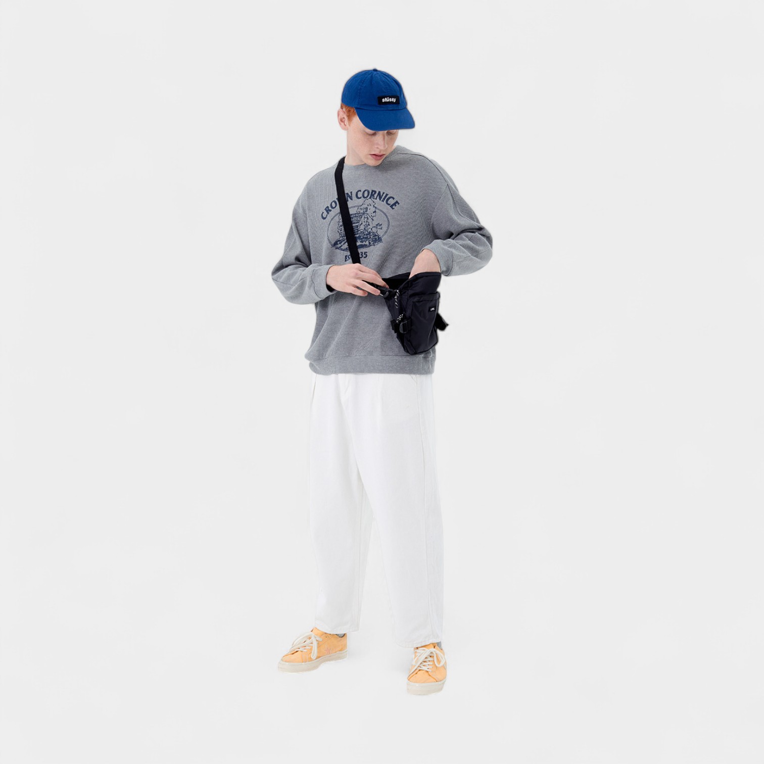 Men's Text print Long sleeves Sweatshirt - Image 2