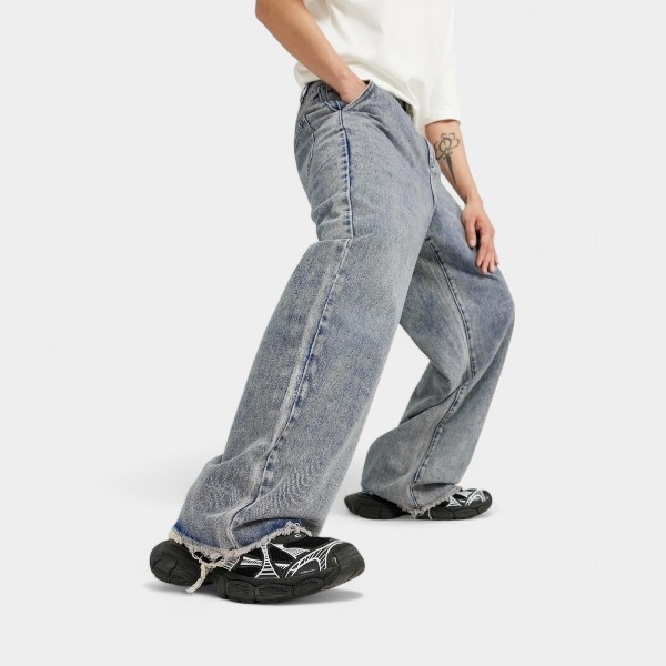 Men's Relaxed Fit/Loose Fit Jeans - Image 3