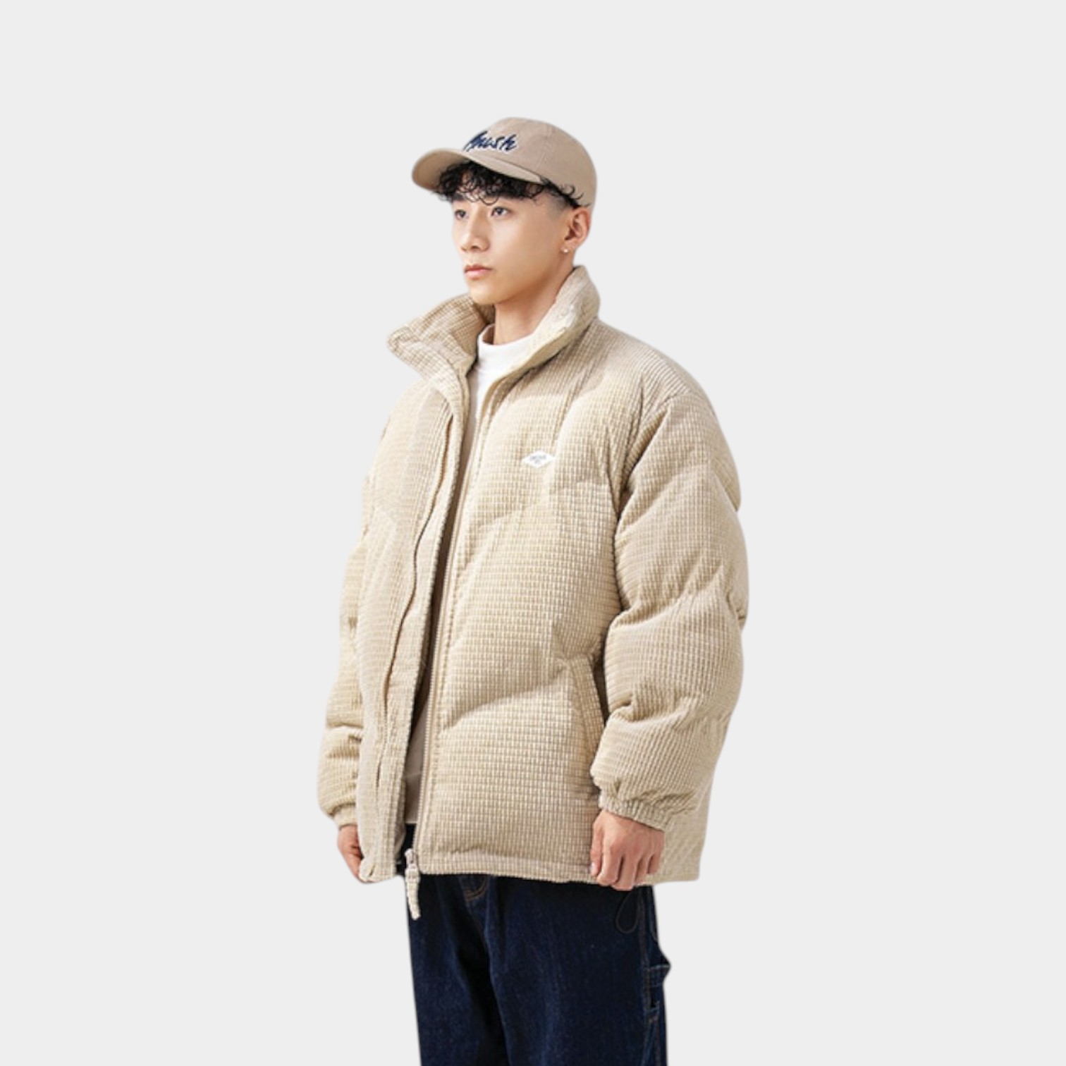 Men's Regular Fit Long sleeves Puffer Jacket - Image 3