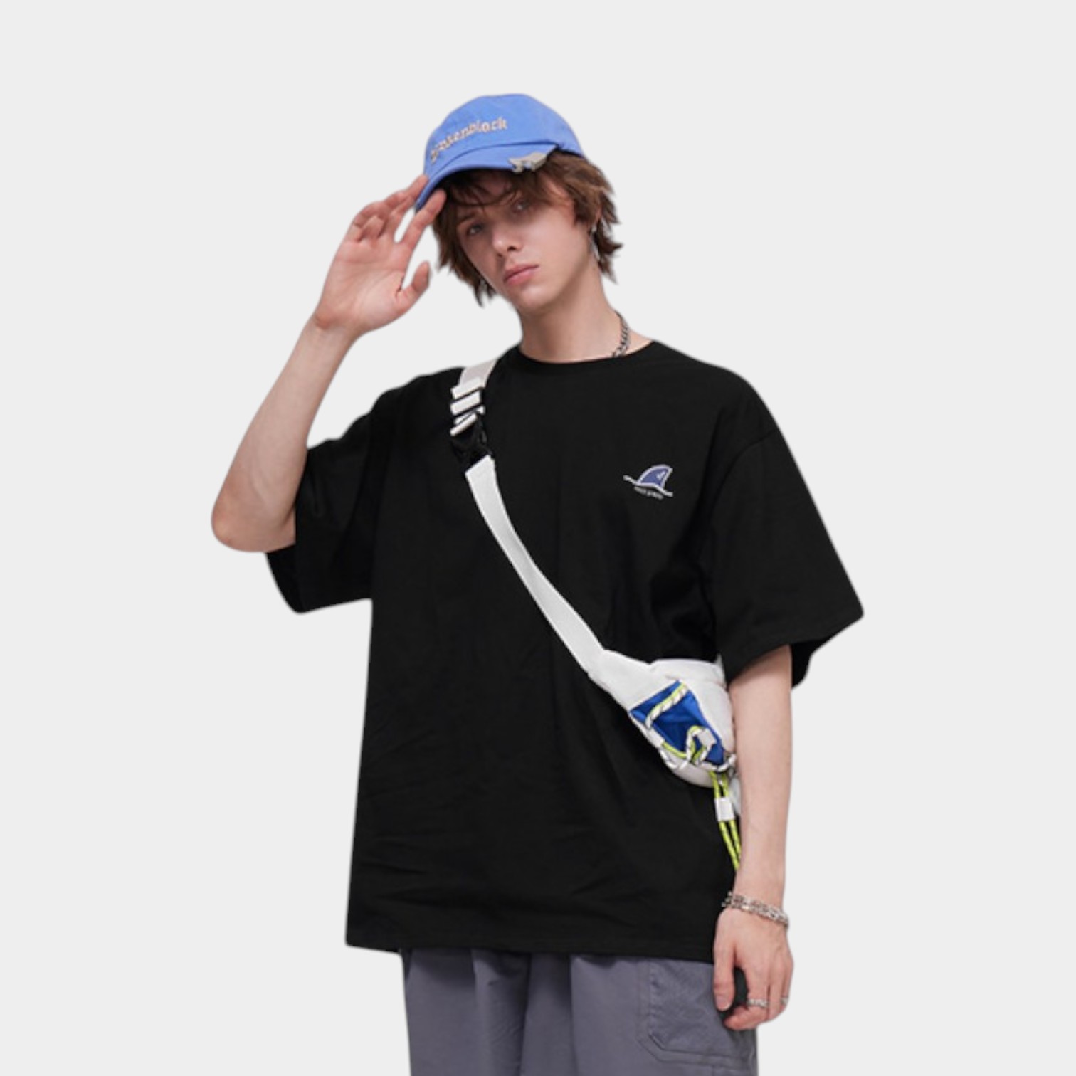 Men's Anime/cartoon print Short sleeves T-Shirt