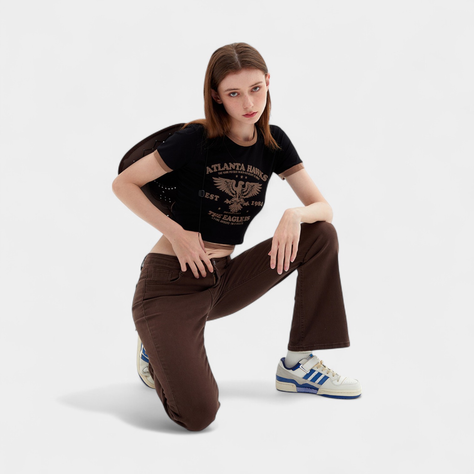 Women's Text print Short sleeves T-Shirt - Image 6