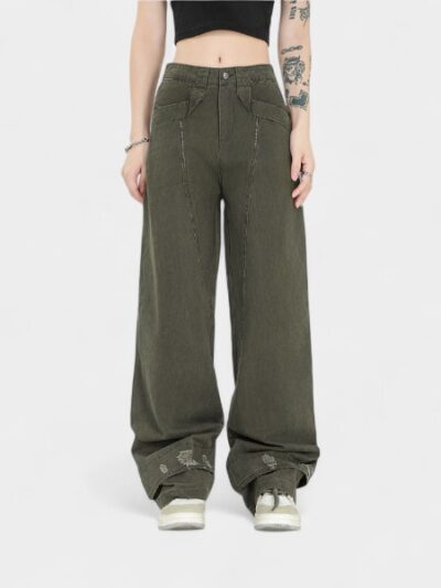 Women's Relaxed Fit/Loose Fit Cargo Pants