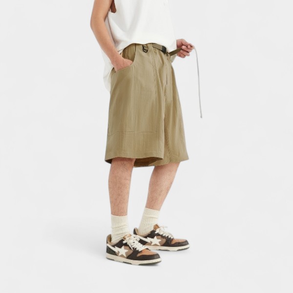Men's Relaxed Fit/Loose Fit Cargo Shorts - Image 2