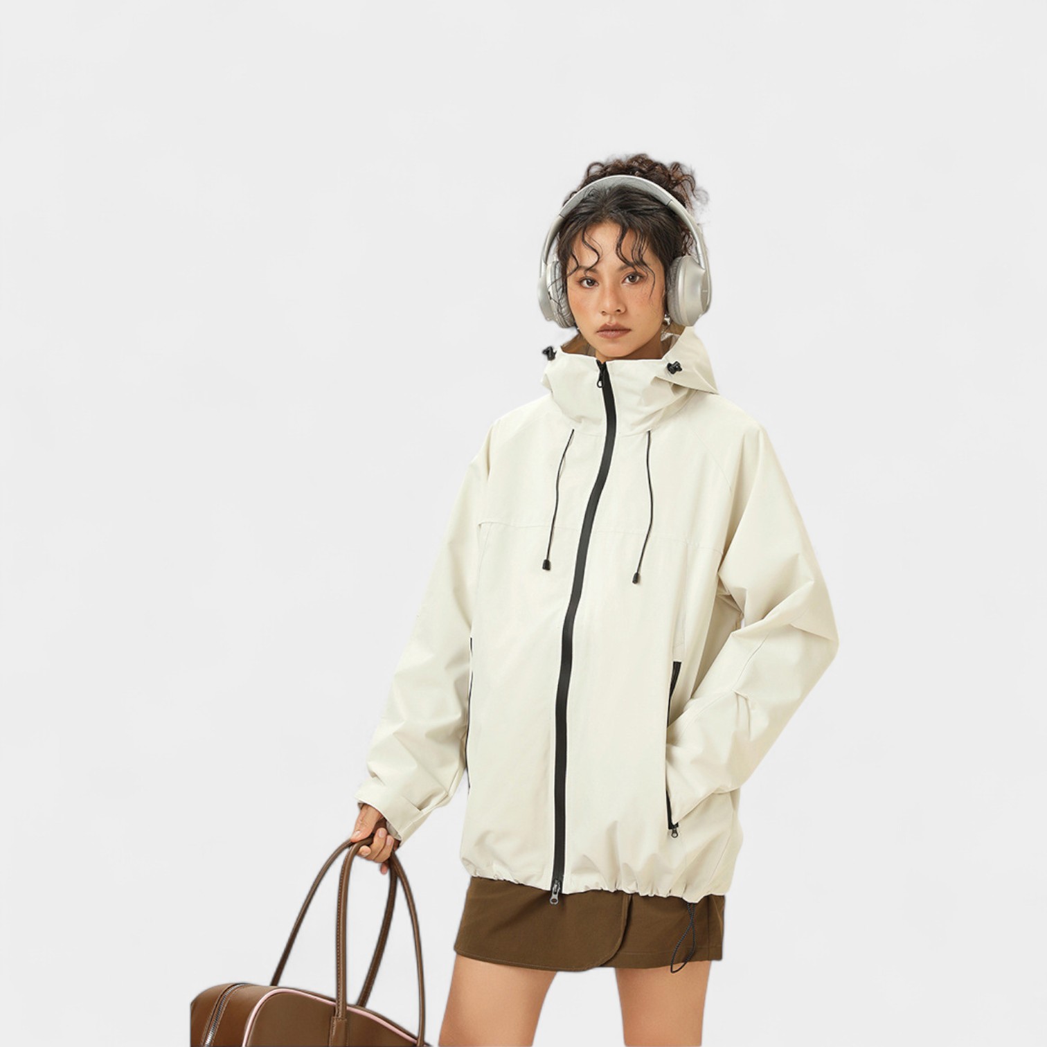 Women's Regular Fit Long sleeves Windbreaker - Image 5