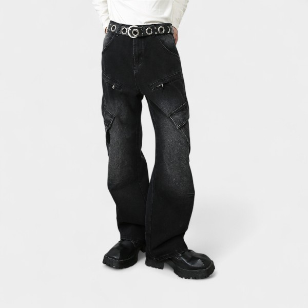 Men's Relaxed Fit/Loose Fit Jeans