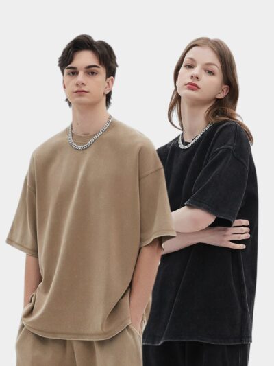 Unisex Relaxed Fit/Loose Fit Short sleeves T-Shirt