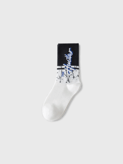 Women's Text print Sock