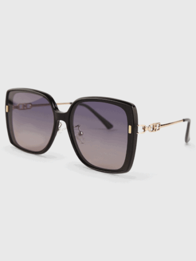 Polarized Sunglasses Women's High-end Sense Face Small Large Frame Anti-UV Sunglasses Round Face Internet-famous Same Style Fashion Glasses