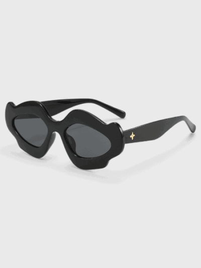 2024 personalized fashion special-shaped frame 5492 European and American hot girl sunglasses exaggerated street shot UV-proof sunglasses