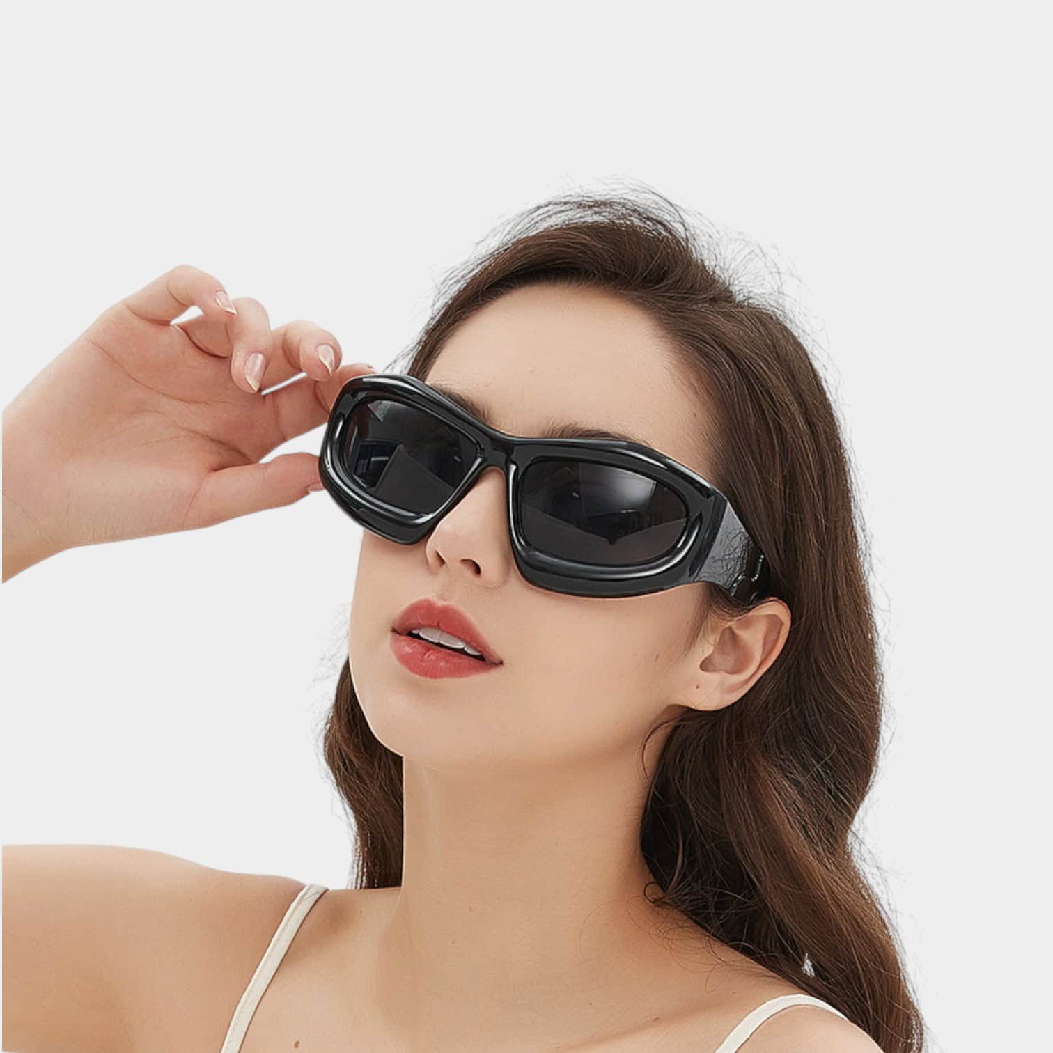 Large frame Korean style sweet cool hip hop 5479 toad UV-proof sunglasses personality street shot hot girl exaggerated sunglasses