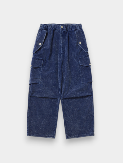 Inf Men's Wear | Washed and Faded Corduroy Cargo Pants 2024 Autumn and Winter New Heavy Industry Washed Multi-Flap Pocket Pants Casual Pants for Men