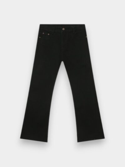 Nirben Denim | Korean version of very simple wind solid color Joker basic micro-la casual jeans men's loose pants