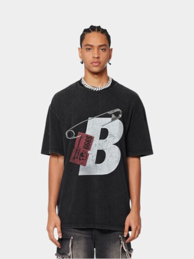 Men's Text print Short sleeves T-Shirt