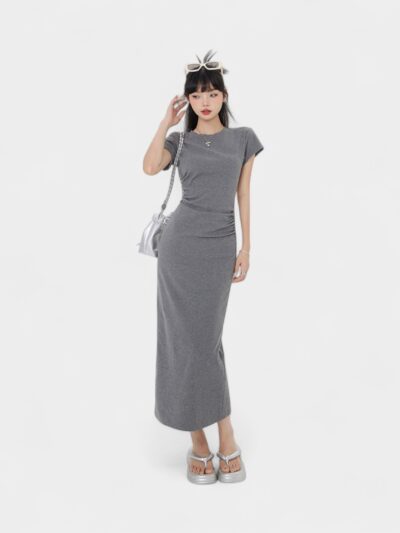 Women's Slim Fit Short sleeves Dress