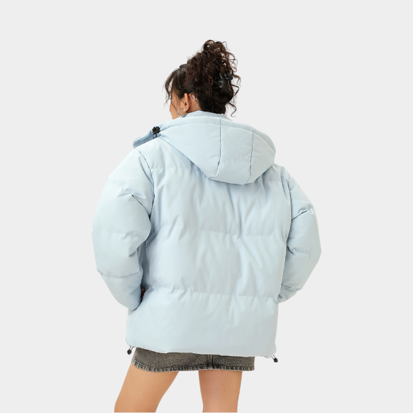 Women's Oversized Long sleeves Puffer Jacket - Image 6