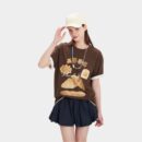 Women's Artistic print Short sleeves T-Shirt