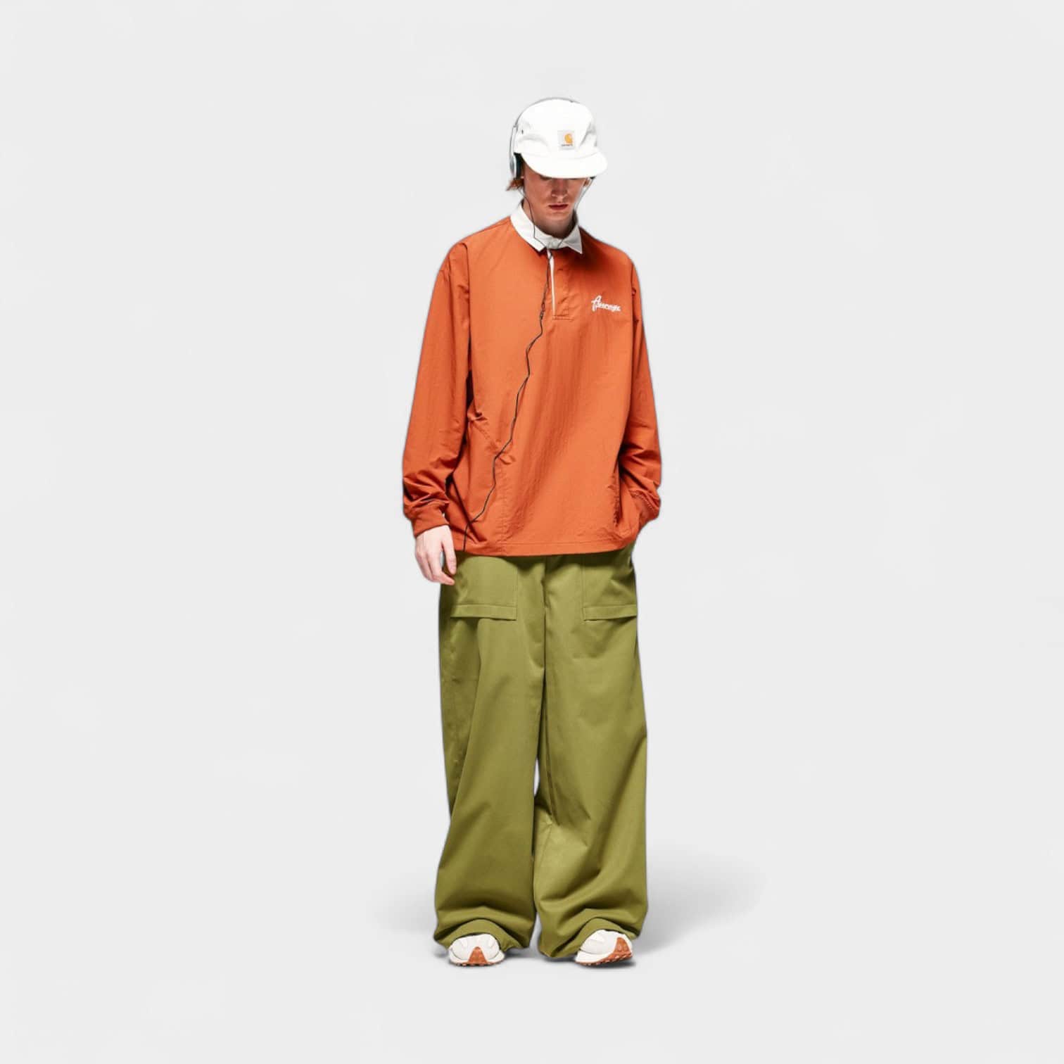 Men's Checked pattern Cargo Pants - Image 5