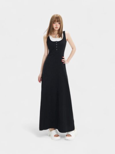 Women's Slim Fit Sleeveless Dress