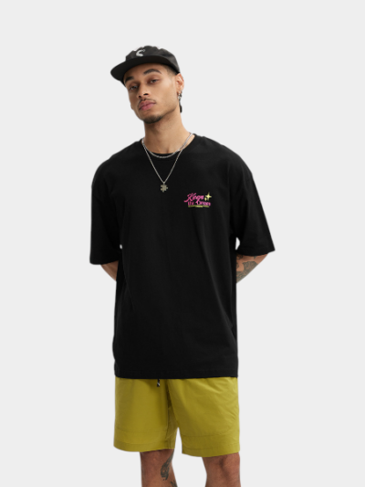 Men's Text print Short sleeves T-Shirt