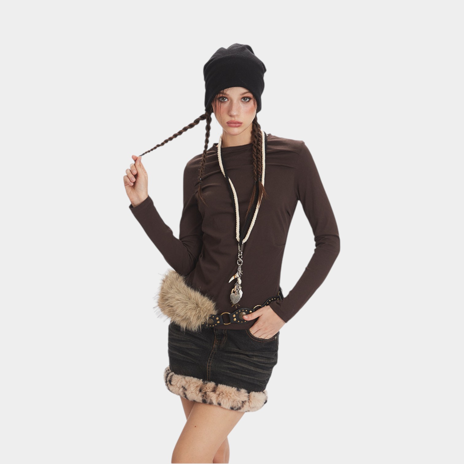 Women's Slim Fit Long sleeves T-Shirt - Image 4