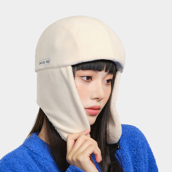 Women's Text print Trapper Hat - Image 3