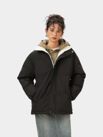 Women's Relaxed Fit/Loose Fit Long sleeves Puffer Jacket