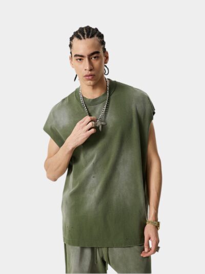 Unisex Oversized Sleeveless Tank Top