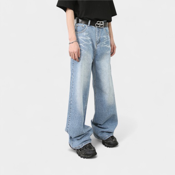 Men's Oversized Jeans - Image 2