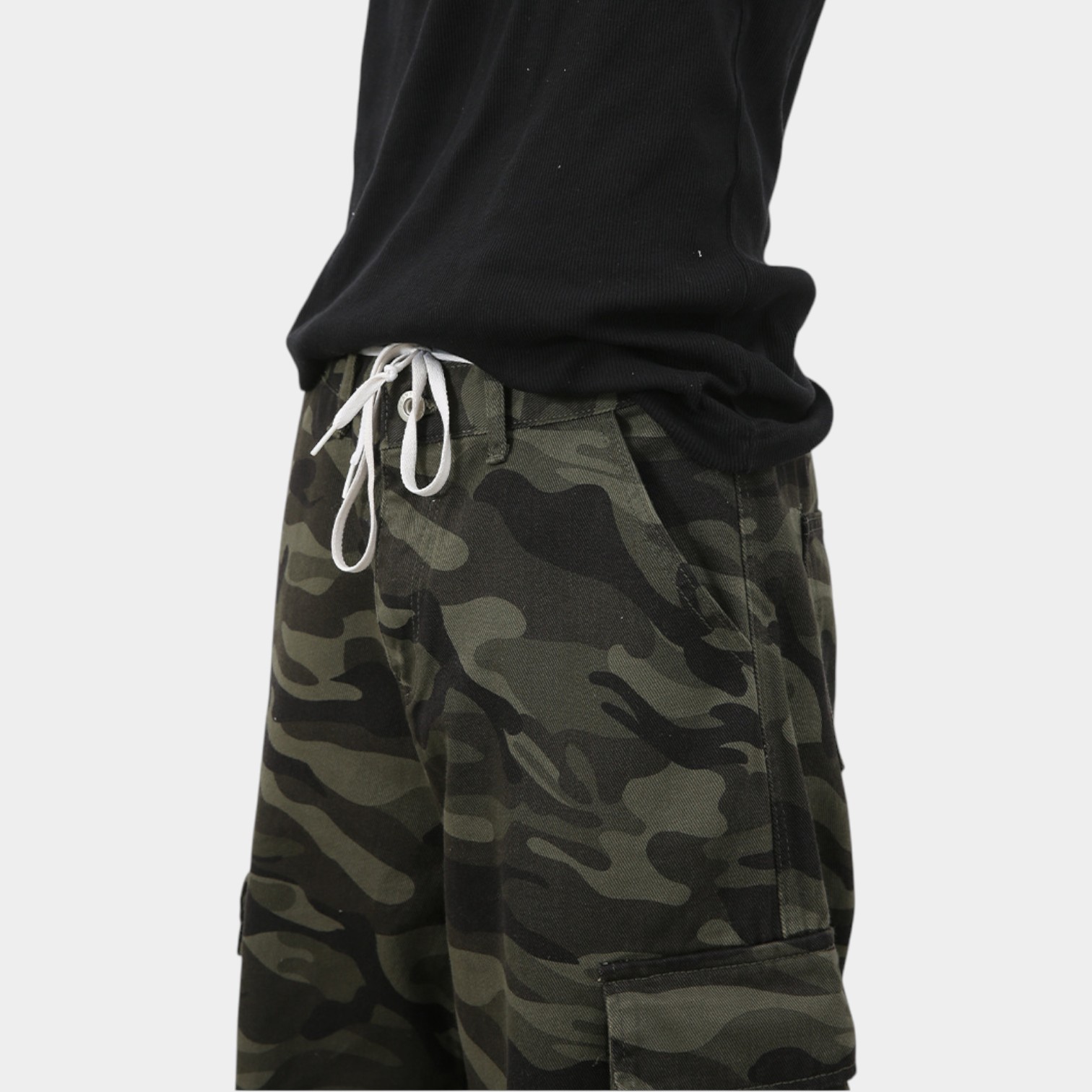 Men's Camouflage pattern Cargo Pants - Image 4