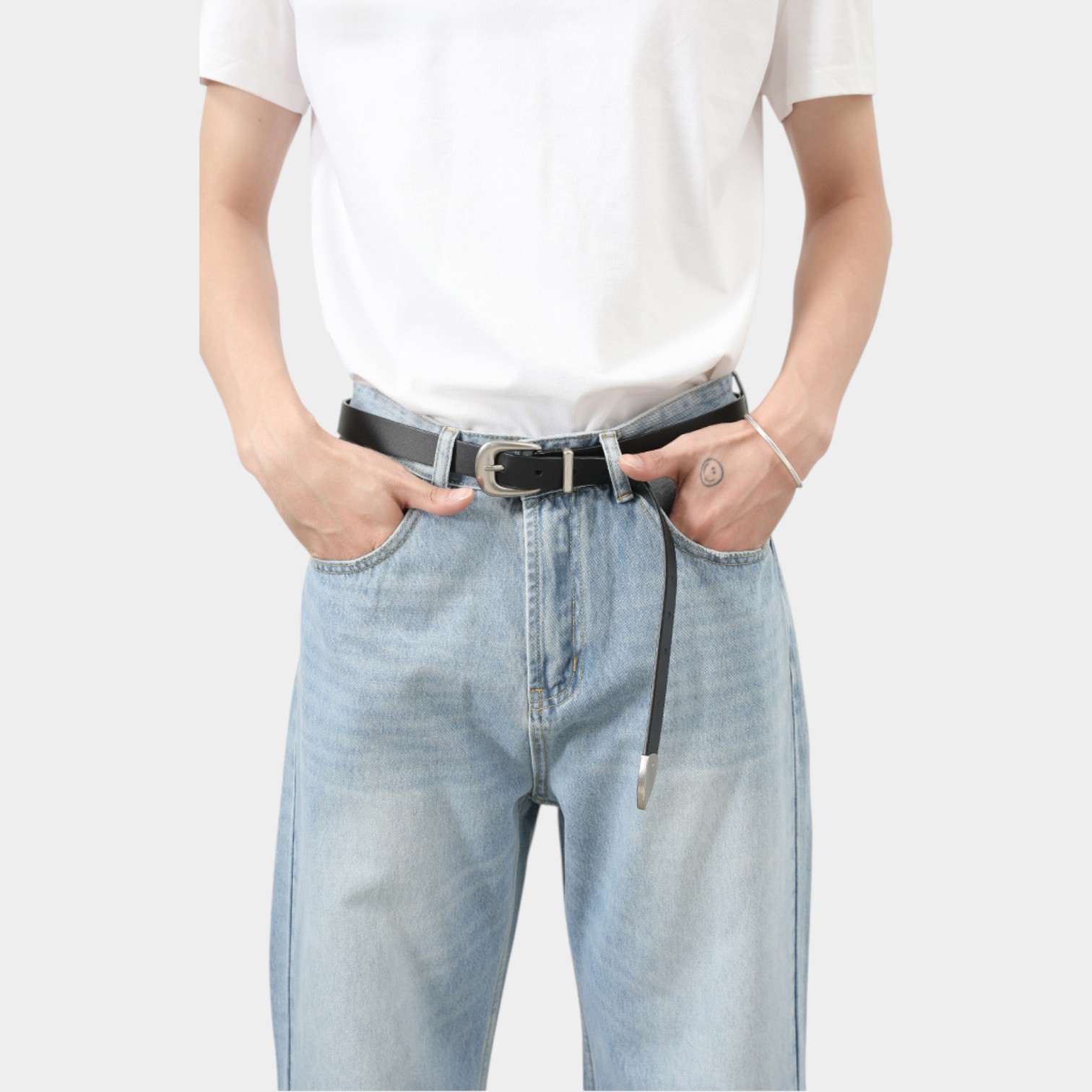 Men's Relaxed Fit/Loose Fit Jeans - Image 5