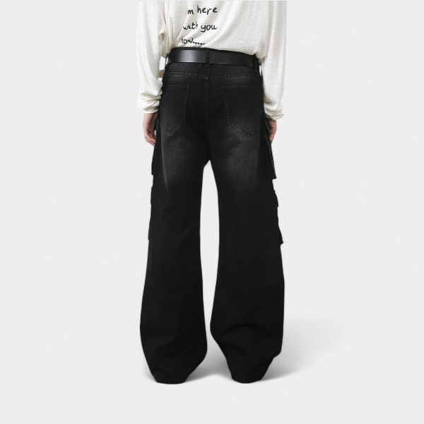 Men's Oversized Cargo Pants - Image 4
