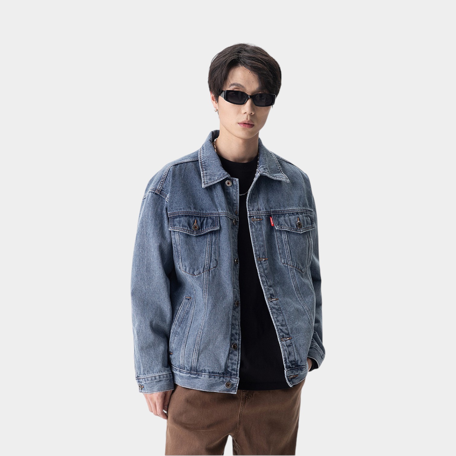 Men's Regular Fit Long sleeves Denim Jacket