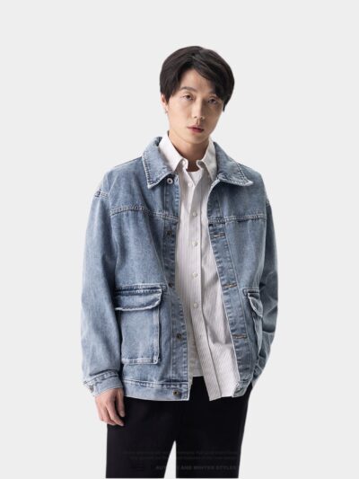 Men's Regular Fit Long sleeves Denim Jacket