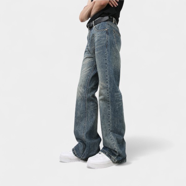 Men's Relaxed Fit/Loose Fit Jeans - Image 5