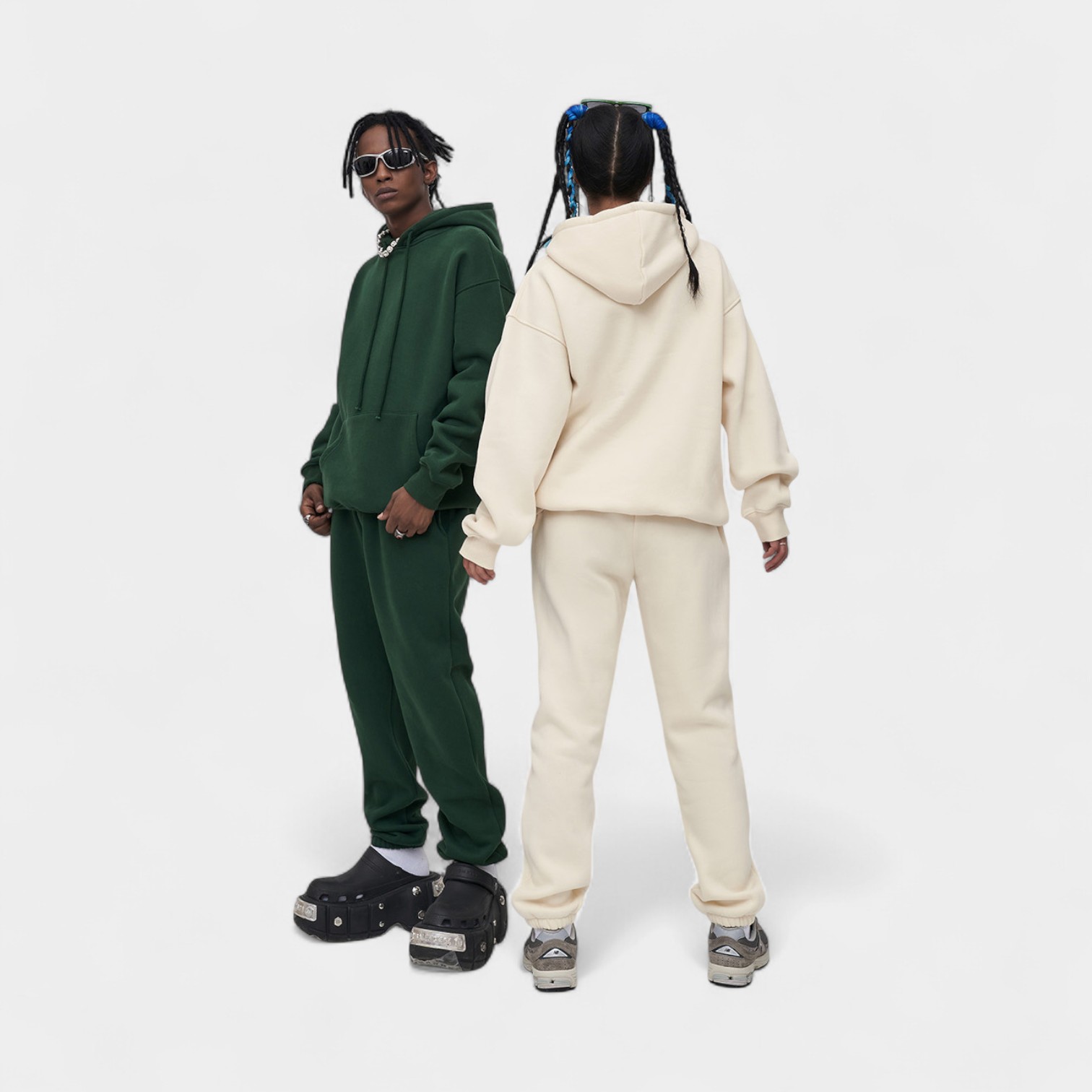 Unisex Oversized Long sleeves Hoodie - Image 2