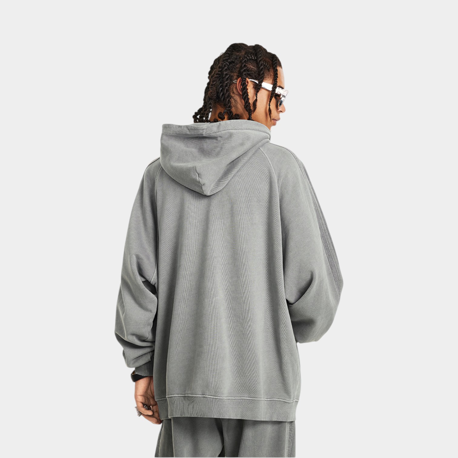 Men's Oversized Long sleeves Hoodie - Image 2