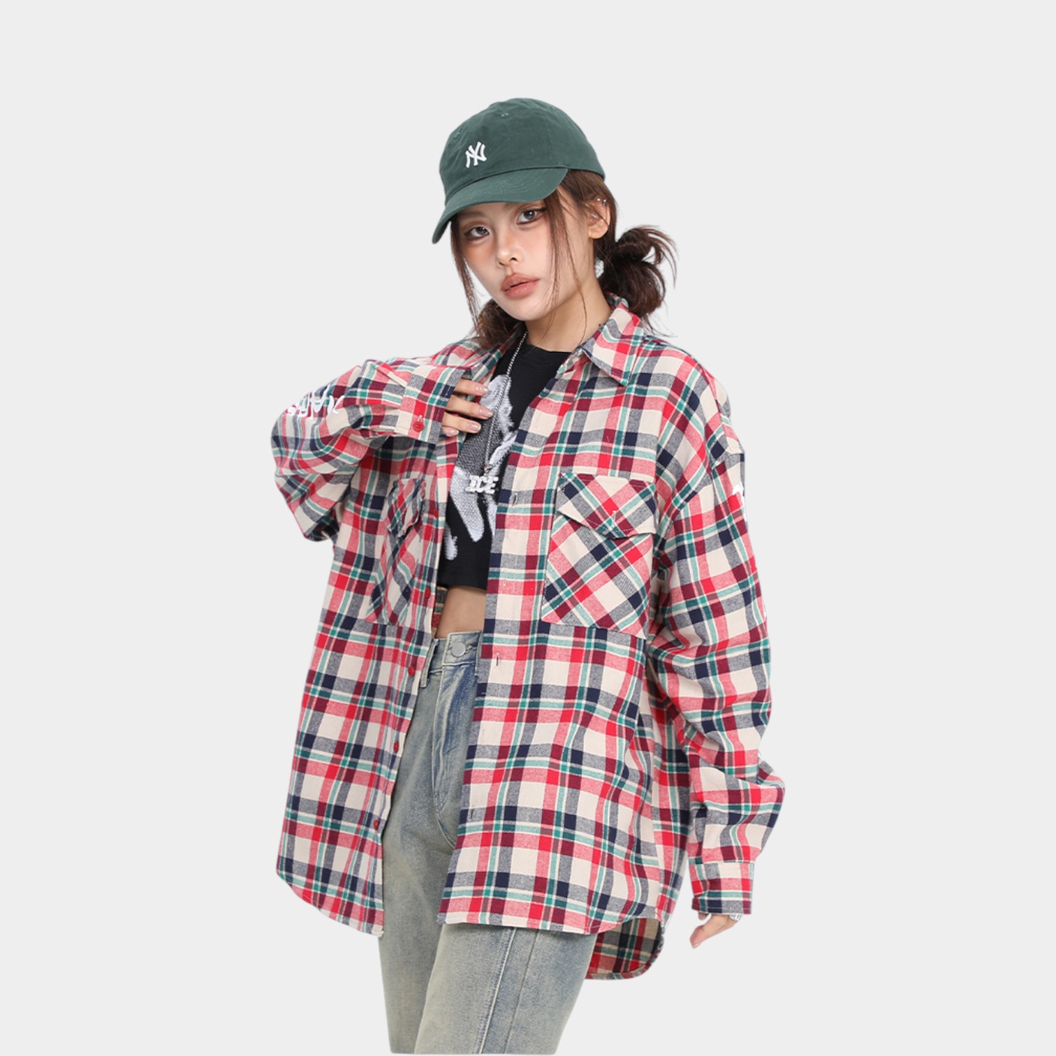 Women's Text print Long sleeves Casual Shirt