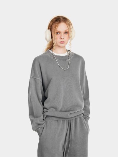 Unisex Oversized Long sleeves Sweatshirt