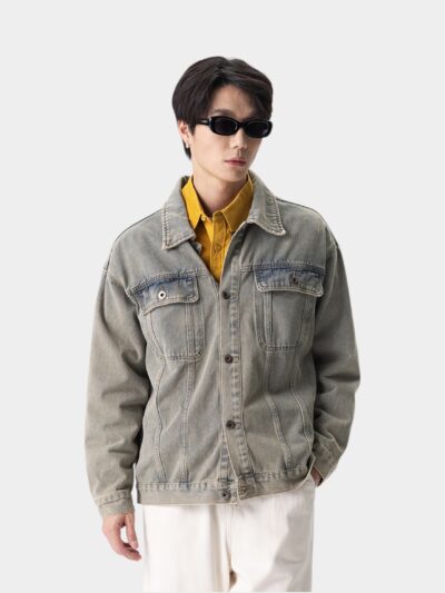 Men's Regular Fit Long sleeves Denim Jacket