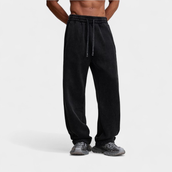 Men's Relaxed Fit/Loose Fit Joggers - Image 4