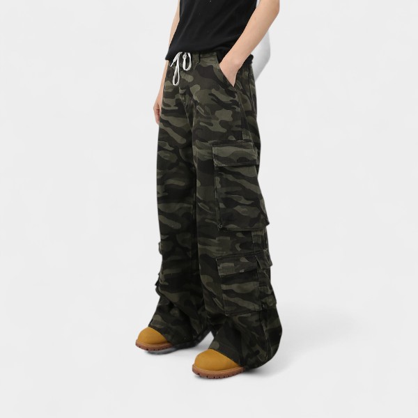Men's Camouflage pattern Cargo Pants - Image 2