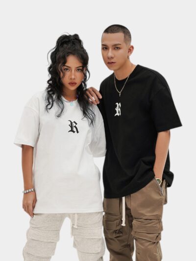 RFSD Men's Wear | Creative Painting Printing T-shirt 2023 Spring/Summer New Tide Brand Edition 230g Cotton Short Sleeve Men's and Women's