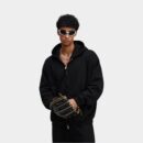 Unisex Oversized Long sleeves Zip up Jacket