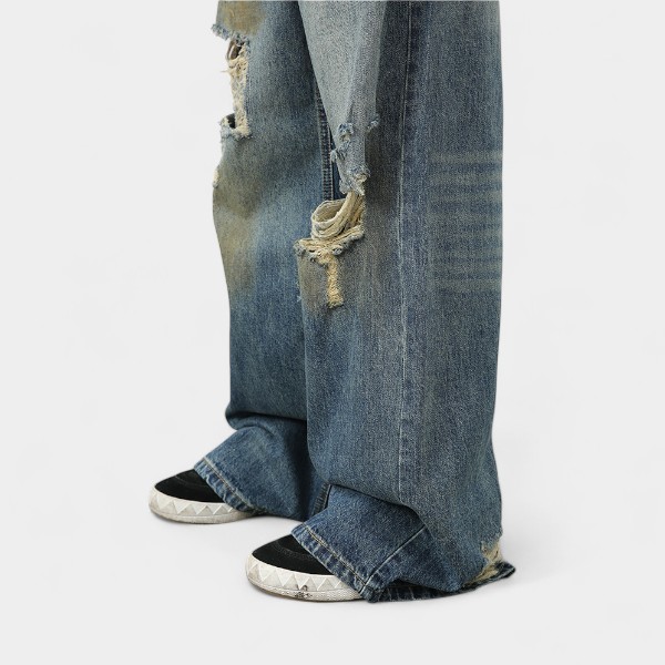 Men's Relaxed Fit/Loose Fit Jeans - Image 6